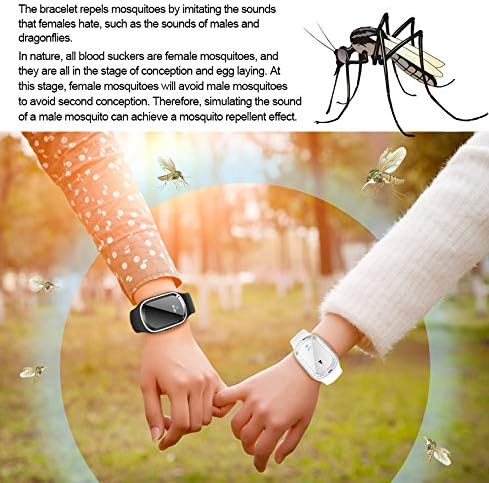 Pulseras Repelente de Mosquitos Ultrasónico Blanco - additional image 7
