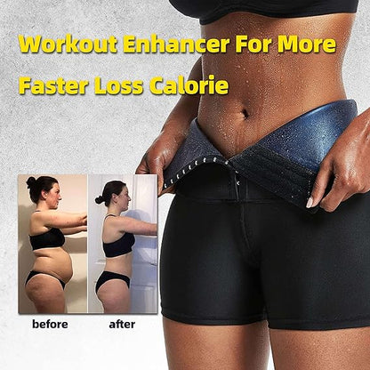 Pantalones Cortos de Sauna para Mujer S/M