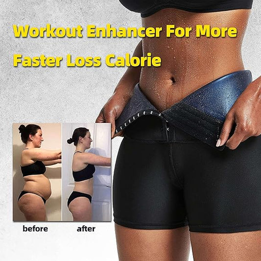 Pantalones Cortos de Sauna para Mujer S/M
